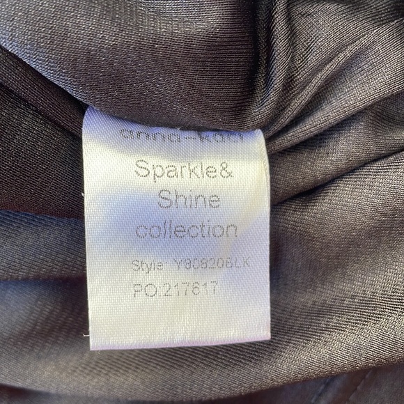 NWT- Anna-Kaci One-Shoulder Sequin Mini Dress Size S - Picture 8 of 11